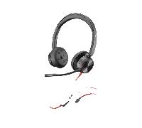 POLY Blackwire 8225-M Casque Audio On-Ear Noir Filaires