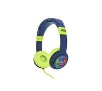 Casque Audio pour Enfant Filaire Stéréo avec Coussinets Orientables Bleu
