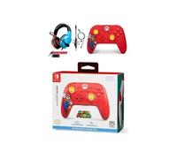 Manette sans fil - Nintendo - Switch - Rouge - Bluetooth - Casque inclus