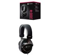 Casque Audio - PRODIPE - PRO 3000 - Filaire 3.5mm - Adaptateur 6.35mm - Circum-aural Noir