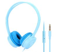 Casque audio rembourré SoftTouch pour enfants, avec limitation du volume et design pliable, compatible avec tous les appareils intelligents, idéal