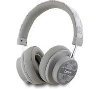 Casque Audio Sans Fil Bluetooth 5.3 Motif à Carreaux en Cuir DKNY Beige Beige G