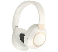 Casque audio sans fil - Bluetooth 5.4 - Réduction active de bruit (ANC) - Autonomie 40 h - Prise jack AUX 3,5 mm - USB-C - Blanc