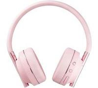Casque audio sans fil Bluetooth Happy Plugs Play Over-Ear avec réduction passive de bruit Rose Rose G