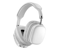 Casque Audio Sans Fil Bluetooth Hi-Fi 46h avec Basses Puissantes Hoko Argent