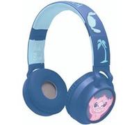 Casque lumineux pliable Bluetooth et filaire avec un design 3D de l''univers de Stitch avec limitation du volume