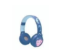 Casque lumineux pliable Bluetooth et filaire avec un design 3D de l''univers de Stitch avec limitation du volume
