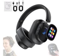 Casque Audio sans Fil Hy-X1 Pro AI Translation avec écran Tactile LCD Mobile, étanchéité IP7, Bluetooth 6.0, traducteur 115 Langues en Temps réel, Photo, Lampe de Poche(HY-X1)