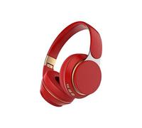 Casque audio sans fil LINFE Bluetooth avec réducteur de bruit - Rouge G