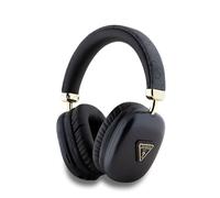 Guess Pu Leather 4g Triangle Logo Wireless Headphones Noir