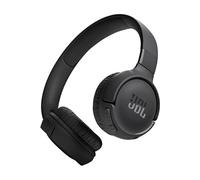 Casque audio sans fil Tune 520BT Bluetooth 5.3, léger et confortable, autonomie jusqu'à 57 h, charge rapide, son JBL Pure Bass, noir