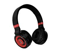 Casque Audio TECHMADE AC Milan Casque sans Fil Over-Ear, Casque Bluetooth sans Fil Pliable, Casque avec Microphone Intégré, HiFi Stéréo, Micro SD Slot, FM Radio pour iPhone/Android/Voyage/PC