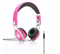 WeKids Casque Filaire pour Enfants avec Régulateur et Limitateur de Volume 85dB pour Enfants avec Microphone, Ecouteurs Pliables Stéréo pour Enfants - Neuf