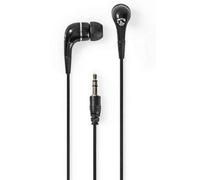 Casque Avec Fil Rond De 1,20 M Écouteur Noir