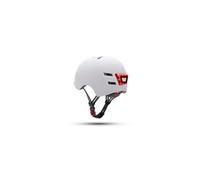 Casque avec led avant arrière blanc