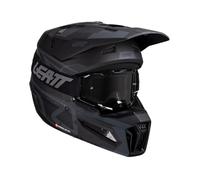 Casque avec Lunettes Leatt Kit Moto 3.5 V25 Stealth (55-56 cm) S