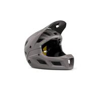 Casque avec mentonniere amovible met parachute mcr mips gris mat
