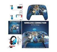Casque avec micro - Nintendo - Switch - Rouge et Bleu - Stéréo 2.0 - Résistant à la transpiration