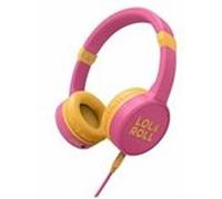 Energy Sistem Lol&Roll Pop Casque Avec fil Arceau Musique Rose, Jaune