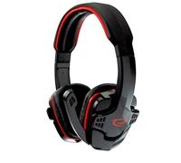 Casque avec microphone Esperanza "Raven" Gaming rouge