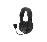 Casque PC stéréo Esperanza Concerto EH103 avec microphone Noir Noir G
