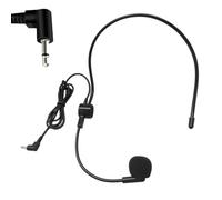 Casque avec microphone filaire rotatif et amplificateur de voix antibruit