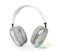 Casque avec Microphone - GEMBIRD - BHP-LED-02-W - Filaire - Jack 3,5mm - Gris