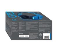 Casque avec Microphone - Logitech - 981-000943 - Filaire - Bleu - Commandes de Volume