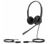 Yealink Casque YHS34 Lite – Stéréo binaural filaire, discret et performant pour téléphones IP