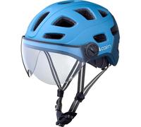 Cairn Quartz Led Usb Visor Urban Helmet Bleu M