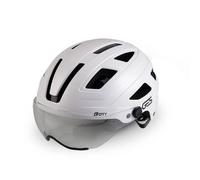 Casque avec visière Ges City Blanc