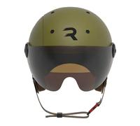 Casque avec visière reglable, protection oreille amovible Revoe Premium Vert