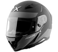 casque axor sh-890 hunter turbo - noir mate / gris XL