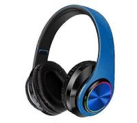 Casque B39 avec Bluetooth sans fil, lumi¿¿res color¿¿es, jeux de cartes, musique et mouvements.