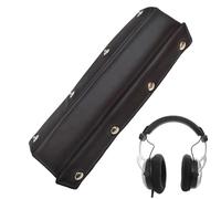 Casque Bandeau de Remplacement à Boutons, Coussinets Rechange pour Casque Studio, Bandeau en Cuir Artificiel, Housse de Protection pour Faisceau Casque Coussin de Bandeau de Remplacement, 1 Pièce