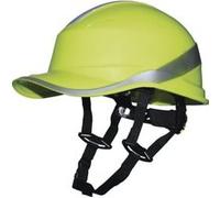 Delta Plus Casque de chantier DIAMOND V UP DIAM5UPJAFL jaune casquette baseball serrage rotor