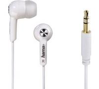 Hama Basic4Music Écouteurs Avec fil Ecouteurs Musique Blanc