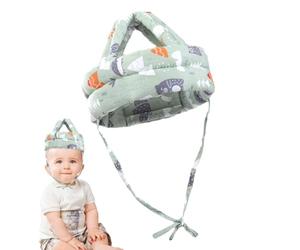Casque bébé - Casque de marche en coton pour bébé avec sangle en Y,Oreillers de chambre d'enfant pour la maison, la crèche, les organisations d'apprentissage de la petite enfance, les terrains Boiler