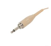 Casque Beige Monaural 3.5mm Discrétion Maximale Casque Beige(A) | Design monaural ergonomique, couleur chair discrète, idéal pour discours publics, églises, conférences