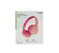 Belkin SoundForm Mini Casque Avec fil Arceau Appels/Musique/Sport/Au quotidien Rose - Neuf