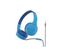 Belkin SoundForm Mini Casque Avec fil Arceau Appels/Musique/Sport/Au quotidien Bleu - Neuf