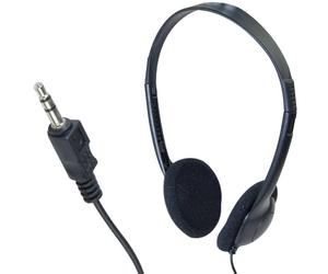 Casque binaural Jack 3,5mm Casque Jack 3,5 mm très léger, idéal pour écouter de la musique, naviguer sur Internet.