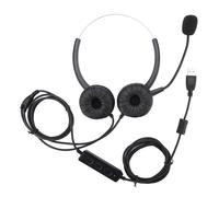 Casque binaural léger avec microphone antibruit pour téléphones Cisco. Arceau réglable, confortable à porter et très résistant. Téléphone de