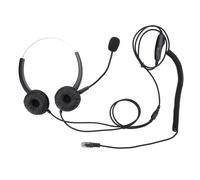 Casque binaural léger avec microphone antibruit pour téléphones Cisco. Arceau réglable, confortable à porter et très résistant.