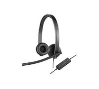 Logitech USB Headset H570e Stereo USB - EMEA-914 - STEREO WITH LEATHERETTE PAD