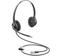 POLY Micro-casque double canal binaural HW261N Supraplus + étui