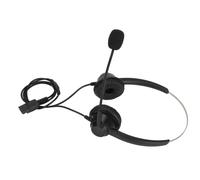 Casque binaural pour le service à la clientèle, casque téléphonique, casque de bureau, casque téléphonique avec microphone, casque de communication, casque d'écoute