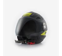 Casque Blauer BRAT JET Noir Mat JAUNE