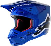 Alpinestars Casque Cross SM5 Corp ECE 22.06 Bleu M