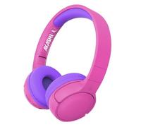 Casque Bluetooth 5.0 - Akashi - Enfant - Autonomie 8h - Pliable - Rose/Violet